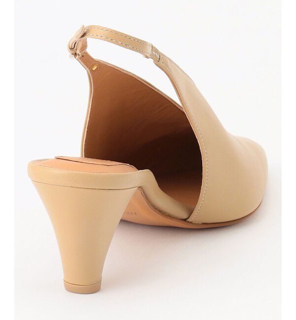 BEIGE,「【一部店舗限定】HENRI EN VARGO / NIKI Vカットバックバンドパンプス」|パンプス|