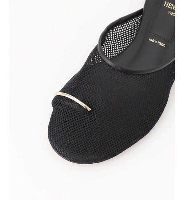 BEIGE,「【一部店舗限定】HENRI EN VARGO / OLGA サムリングシアーサンダル」|パンプス|