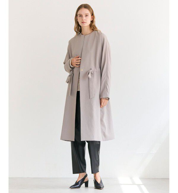 BEIGE,「PORDIC / ドロスト付きロングスプリングコート」|その他|