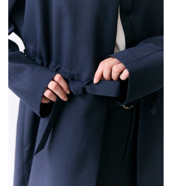 BEIGE,「PORDIC / ドロスト付きロングスプリングコート」|その他|