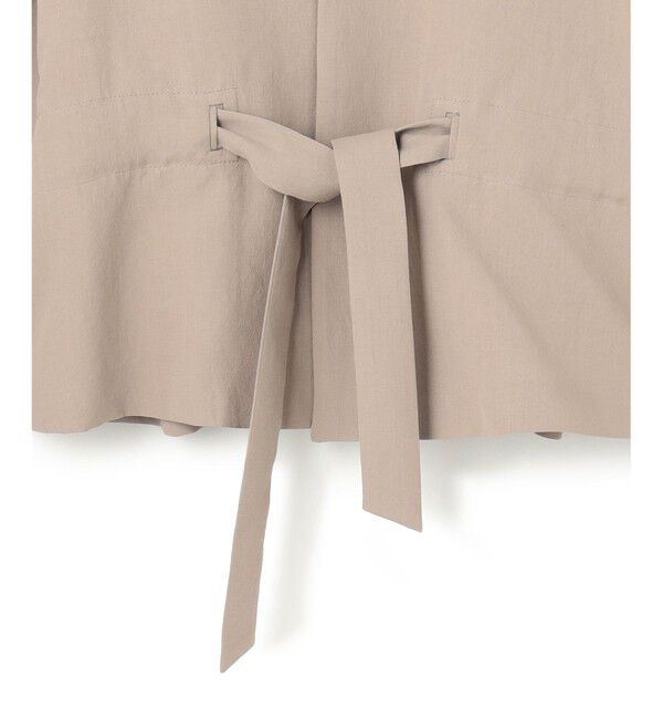 BEIGE,「PORDIC / ドロスト付きノーカラージャケット」|その他|