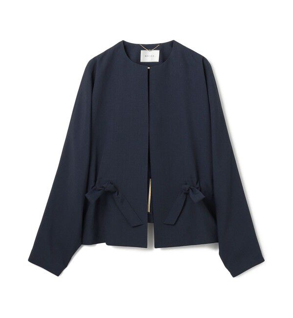 BEIGE,「PORDIC / ドロスト付きノーカラージャケット」|その他|