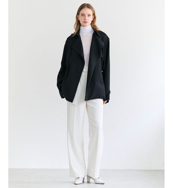 BEIGE,「VESZELYITE / ラップショートトレンチコート」|その他|