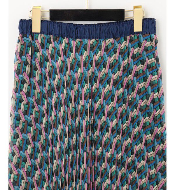  「キカプリントプリーツスカート」|スカート|