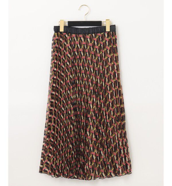  「キカプリントプリーツスカート」|スカート|