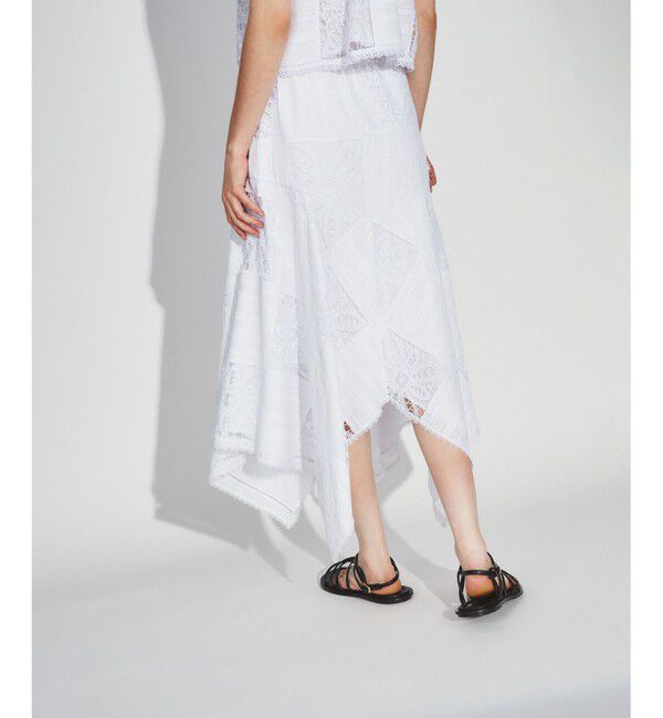 Diagram「レース切替フレアスカート」|スカート|