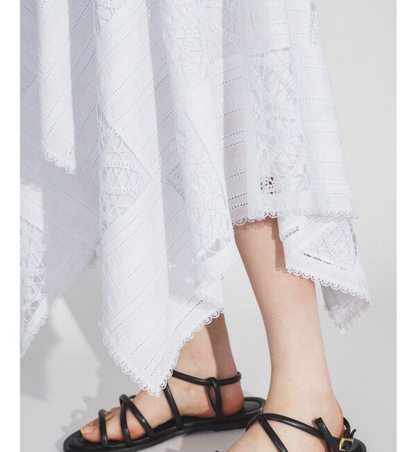 Diagram「レース切替フレアスカート」|スカート|