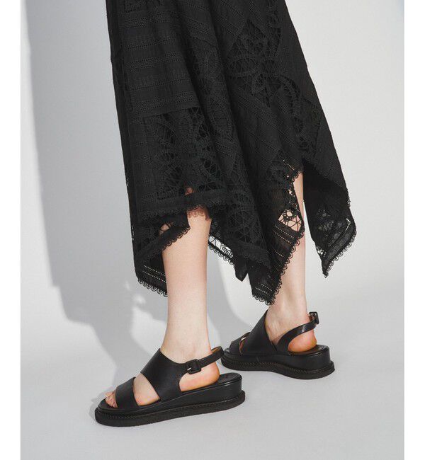 Diagram「レース切替フレアスカート」|スカート|