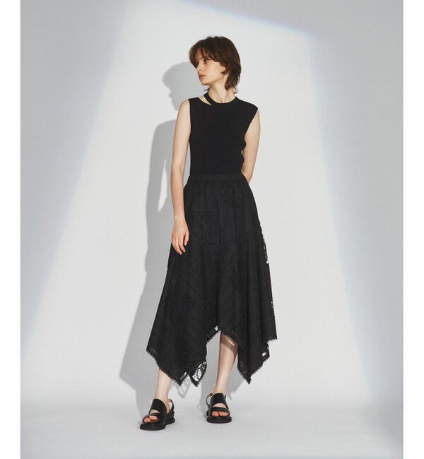 Diagram「レース切替フレアスカート」|スカート|