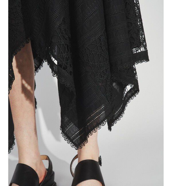 Diagram「レース切替フレアスカート」|スカート|