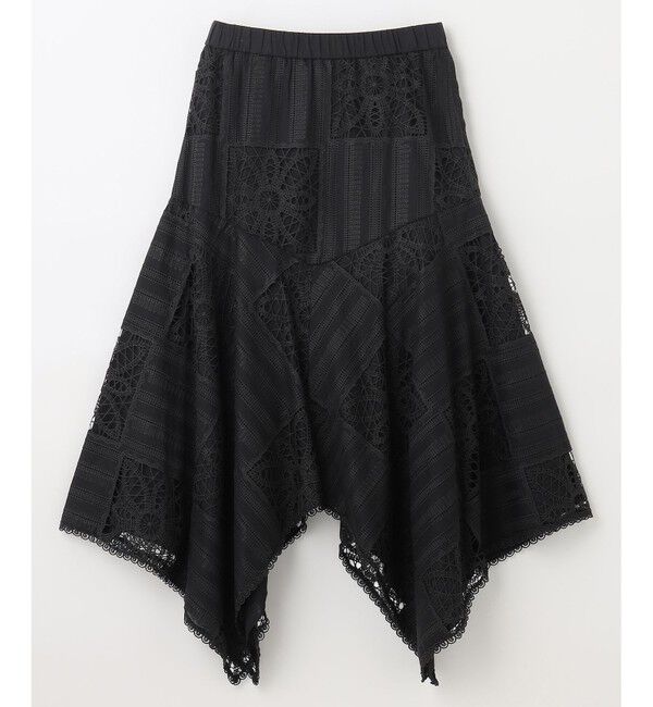 Diagram「レース切替フレアスカート」|スカート|