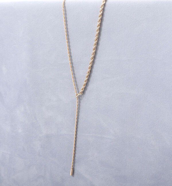 grace grace「【gr?ce grace/グラスグラス】2トーンスライドネックレス」|ネックレス|