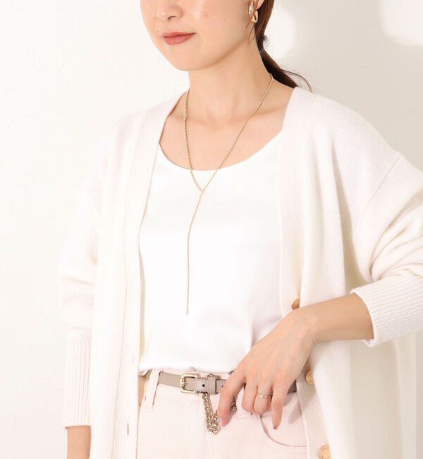 grace grace「【gr?ce grace/グラスグラス】2トーンスライドネックレス」|ネックレス|