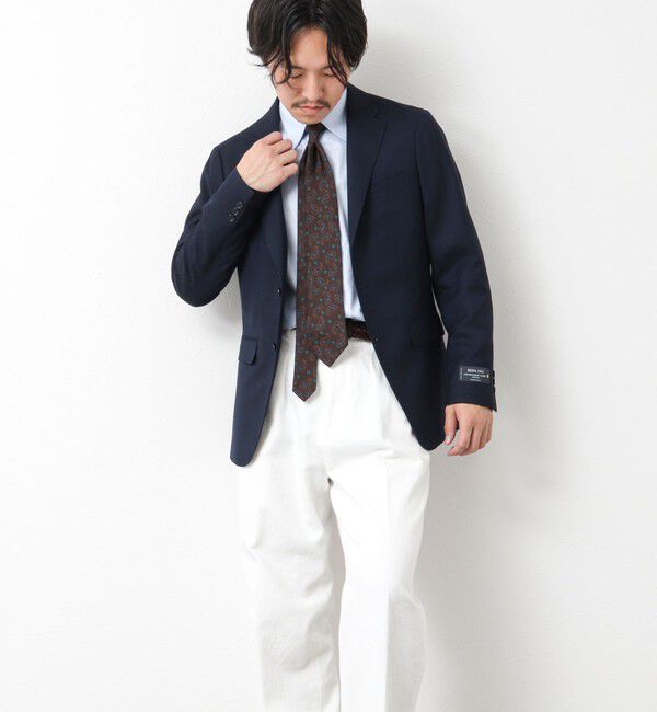 NOLLEY'S goodman「《ビジカジ対応》IMPORT FABRIC JACKET 25SS」|テーラードジャケット|