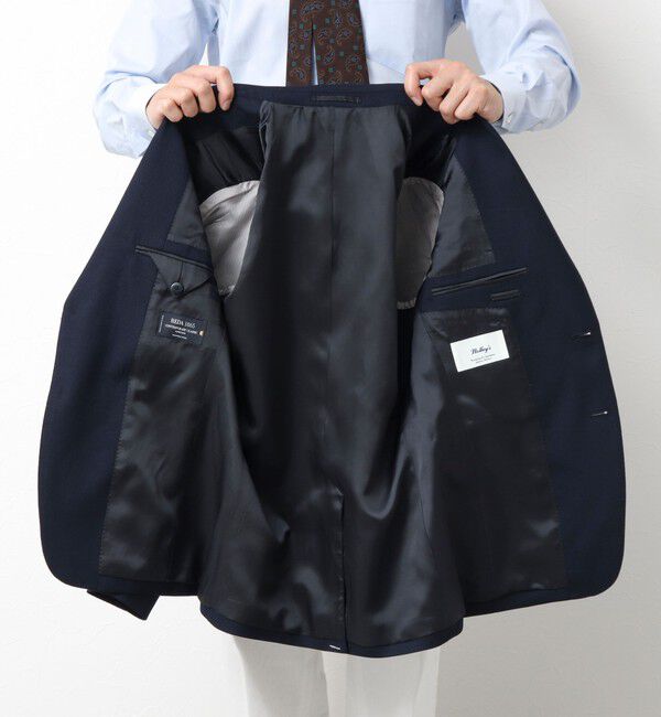 NOLLEY'S goodman「《ビジカジ対応》IMPORT FABRIC JACKET 25SS」|テーラードジャケット|