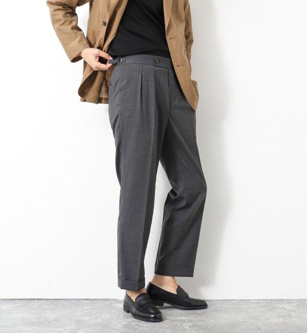 WORK ABOUT「NSN アジャスター付2タックスラックス 25SS」|スラックス|