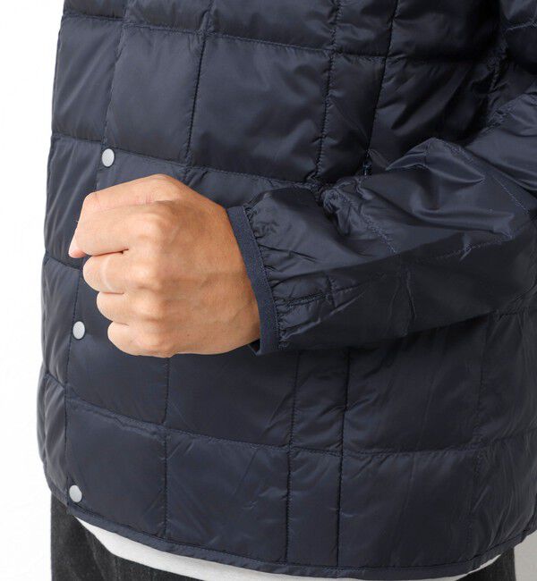 NOLLEY'S goodman「【TAION/タイオン】別注クジラ刺繍CREW NECK BUTTON DOWN JACKET」|ダウン|