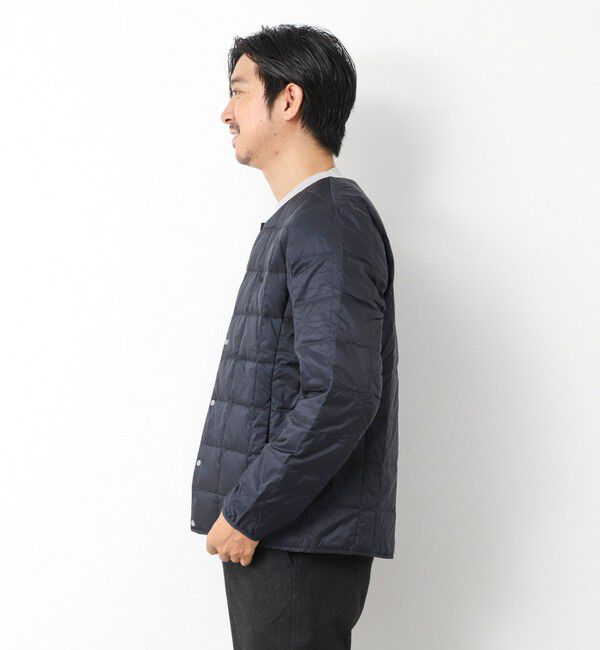 NOLLEY'S goodman「【TAION/タイオン】別注クジラ刺繍CREW NECK BUTTON DOWN JACKET」|ダウン|