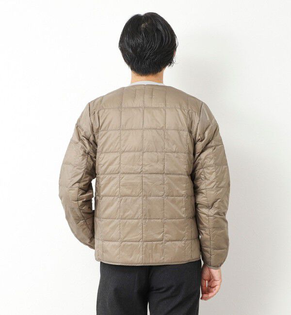 NOLLEY'S goodman「【TAION/タイオン】別注クジラ刺繍CREW NECK BUTTON DOWN JACKET」|ダウン|
