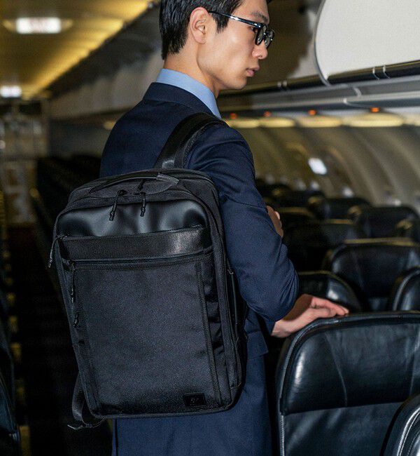 NOLLEY'S goodman「【SONNE/ゾンネ】SOSF003 EXPANDABLE BACK PACK」|リュック|ブラック