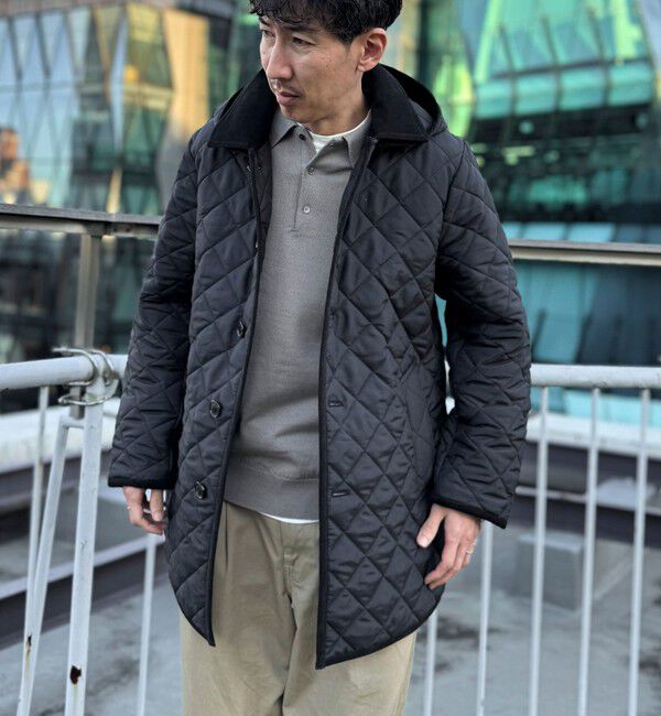 NOLLEY'S goodman「【Traditional weatherwear】別注 DERBY HOOD キルティングジャケット 25AW」|ブルゾン・スタジャン|