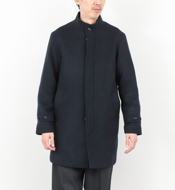 NOLLEY'S goodman「《ビジカジ対応》尾州ビーバースタンドカラーコート 25AW」|その他|