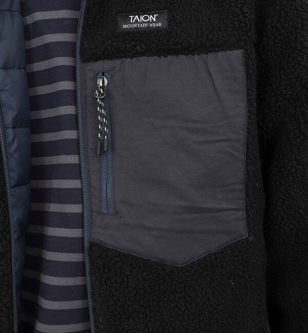 NOLLEY'S goodman「【TAION/タイオン】DOWN&times;BOA REVERSIBLE HI NECK JKT 25AW」|ダウン|