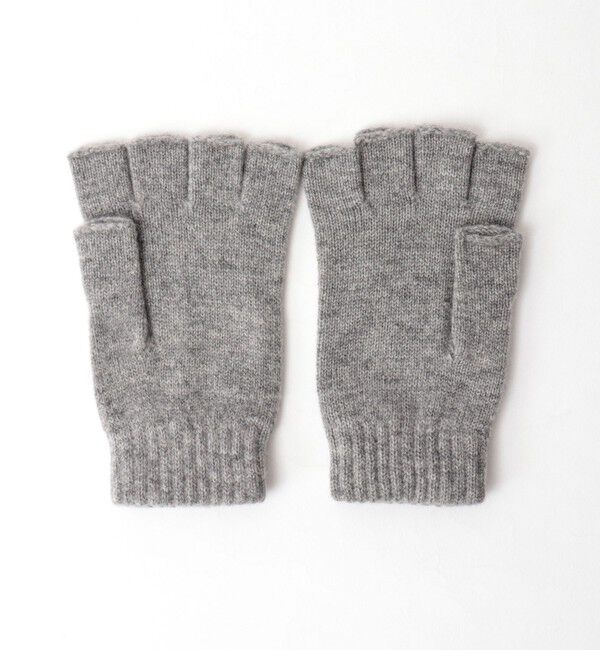 NOLLEY'S goodman「【DANTON/ダントン】WOOL KNIT FINGERLESS GLOVES DT-H0307 GPW 」|手袋|