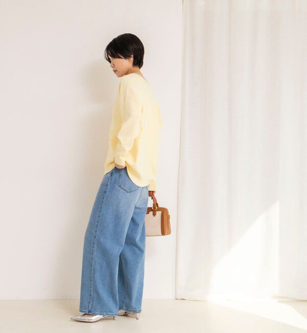 NOLLEY'S sophi「【一部WEB限定カラー】《手洗い可能》スムース編みVネックカーディガン」|カーディガン|