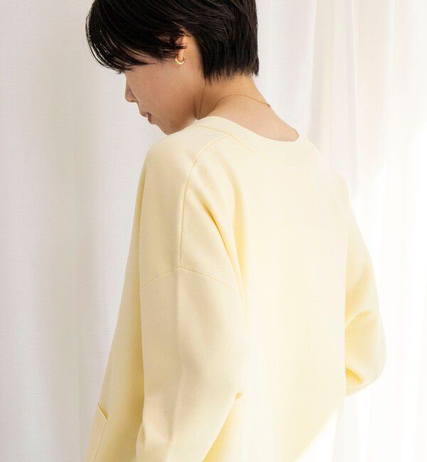 NOLLEY'S sophi「【一部WEB限定カラー】《手洗い可能》スムース編みVネックカーディガン」|カーディガン|