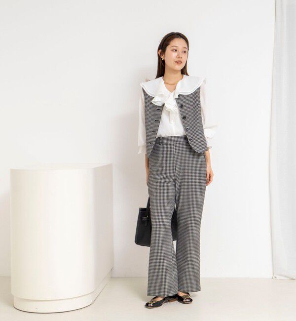 NOLLEY'S「《セットアップ対応》ウォッシャブルドビーストレッチパンツ」|その他|