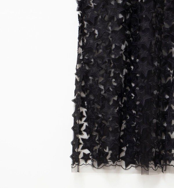 Rie Miller「45th limited editionウォッシャブルスターフリンジキャミワンピース」|ワンピース|