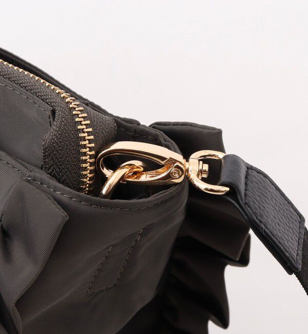 NOLLEY'S「【nolnol/ノルノル】ナイロンフリルトートバッグ」|トートバッグ|