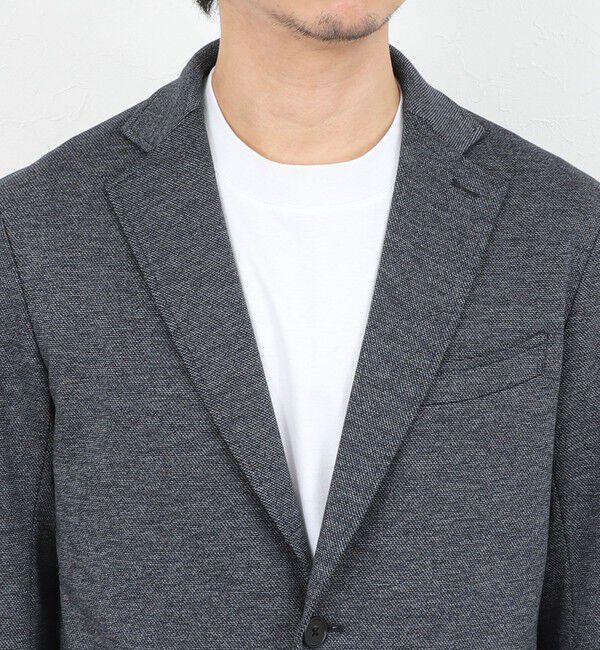 NOLLEY'S goodman「《ビジカジ/セットアップ対応》シャークジャージ イージーJK 26SS」|テーラードジャケット|