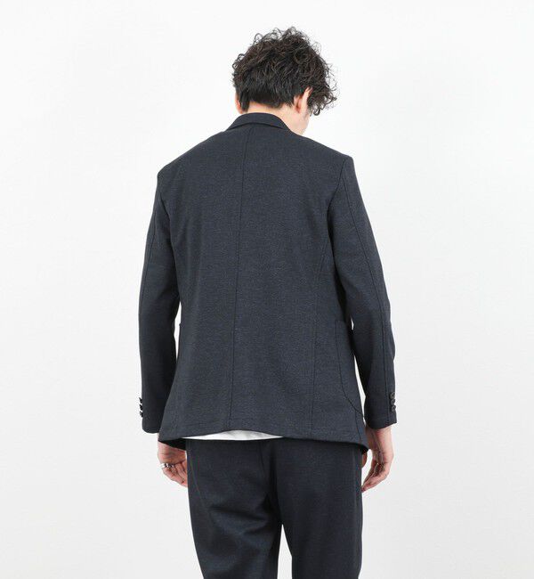 NOLLEY'S goodman「《ビジカジ/セットアップ対応》シャークジャージ イージーJK 26SS」|テーラードジャケット|