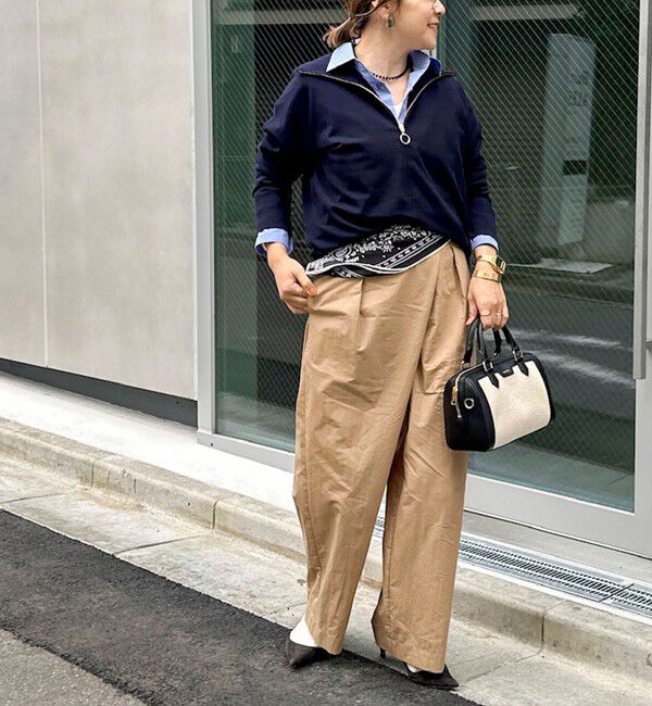 NOLLEY'S「【一部WEB限定サイズ】ウォッシャブル撥水ワイドラップパンツ」|その他|