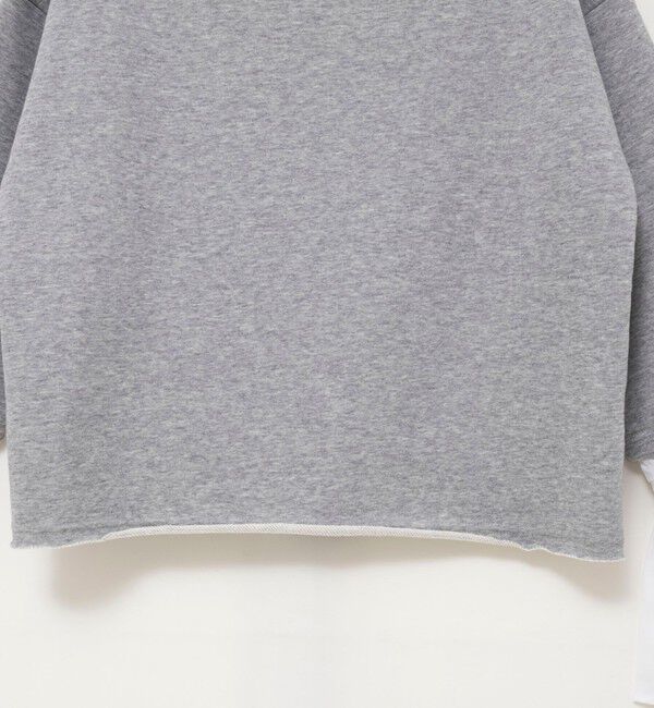 NOLLEY'S「【WEB限定】ウォッシャブルシャツスリーブスウェットプルオーバー」|Tシャツ・カットソー|