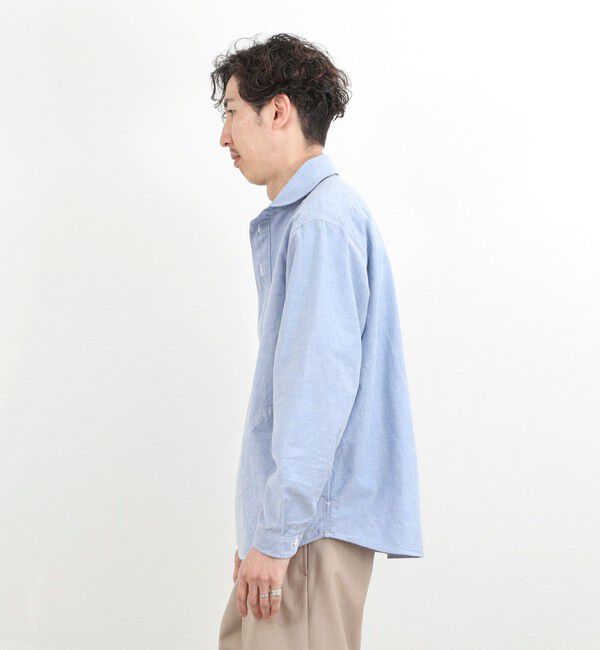 NOLLEY'S goodman「【DANTON/ダントン】DT-B0282SOX ROUND COLLAR P.O SHIRT LS 26SS」|シャツ・ブラウス|