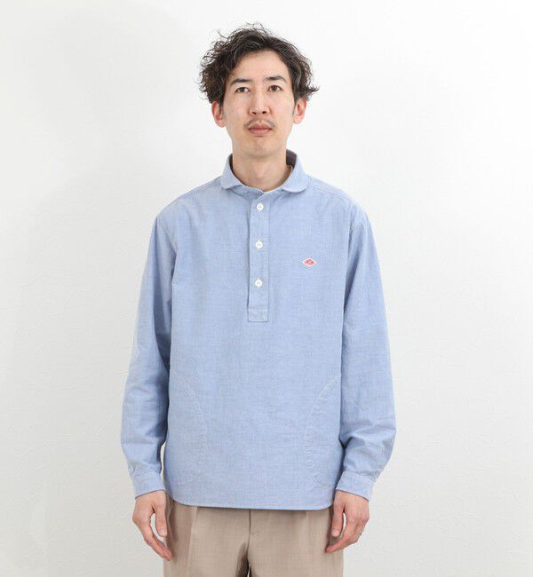 NOLLEY'S goodman「【DANTON/ダントン】DT-B0282SOX ROUND COLLAR P.O SHIRT LS 26SS」|シャツ・ブラウス|