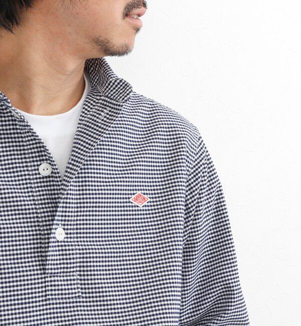 NOLLEY'S goodman「【DANTON/ダントン】DT-B0282OXP ROUND COLLAR P.O SHIRT LS 26SS」|シャツ・ブラウス|