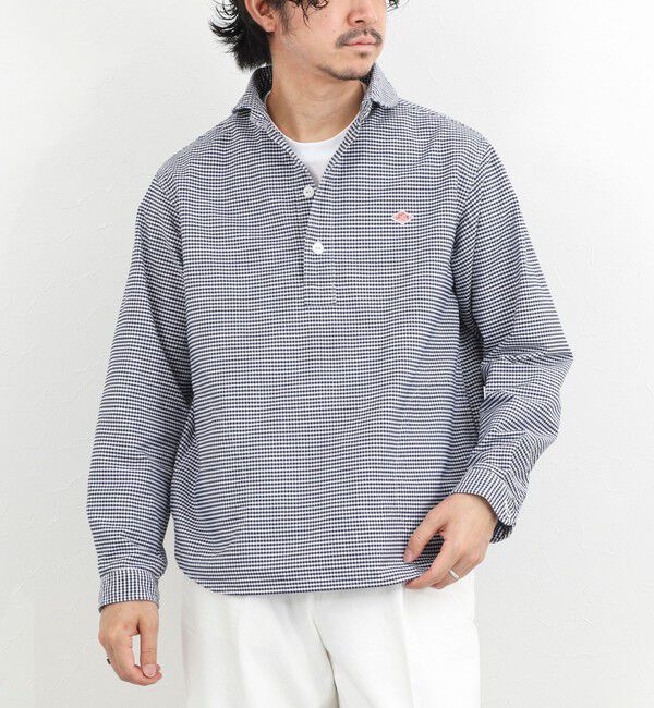 NOLLEY'S goodman「【DANTON/ダントン】DT-B0282OXP ROUND COLLAR P.O SHIRT LS 26SS」|シャツ・ブラウス|