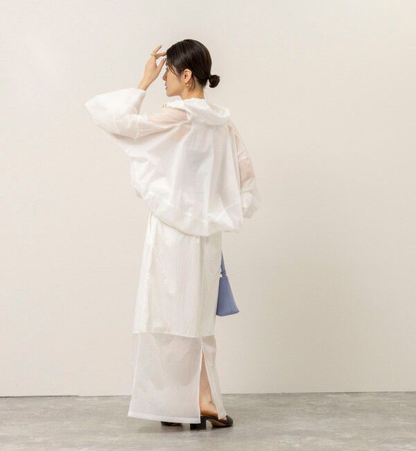 MAQWEL「《セットアップ対応》【MAQWEL/マクウェル】ウォッシャブルシアーブルゾン」|ブルゾン・スタジャン|