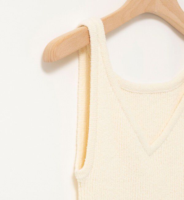 MAQWEL「《手洗い可能》ブークレタンクトップ」|タンクトップ|