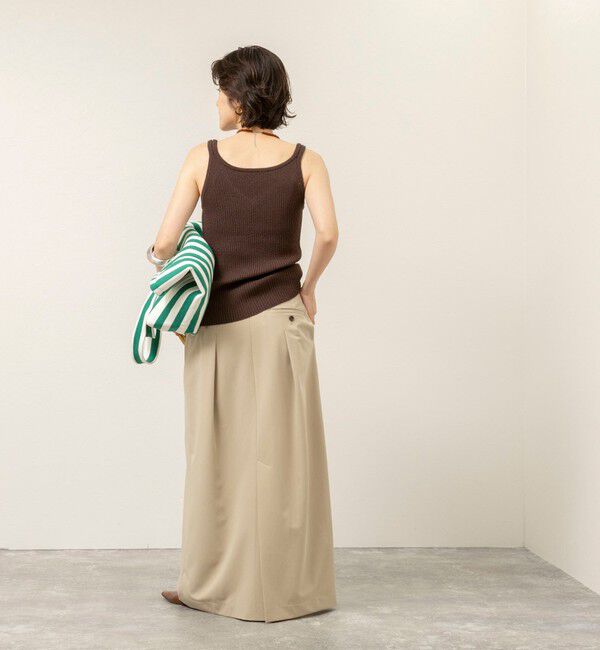 MAQWEL「《手洗い可能》ブークレタンクトップ」|タンクトップ|