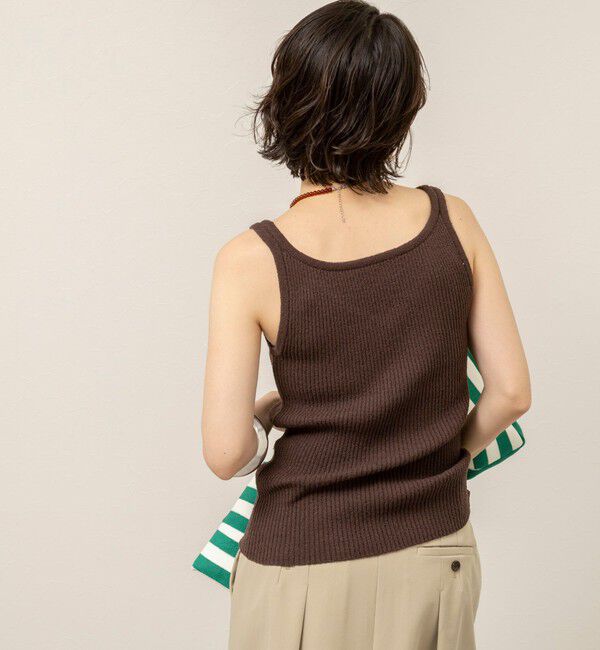 MAQWEL「《手洗い可能》ブークレタンクトップ」|タンクトップ|