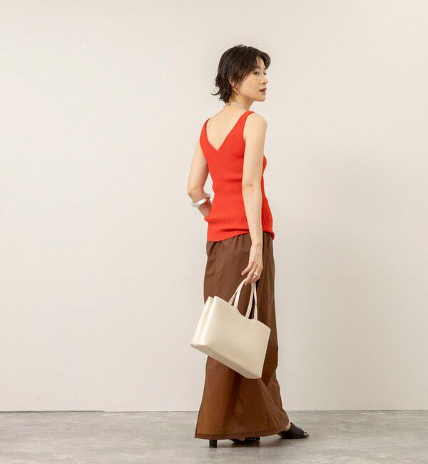 MAQWEL「《手洗い可能》ブークレタンクトップ」|タンクトップ|