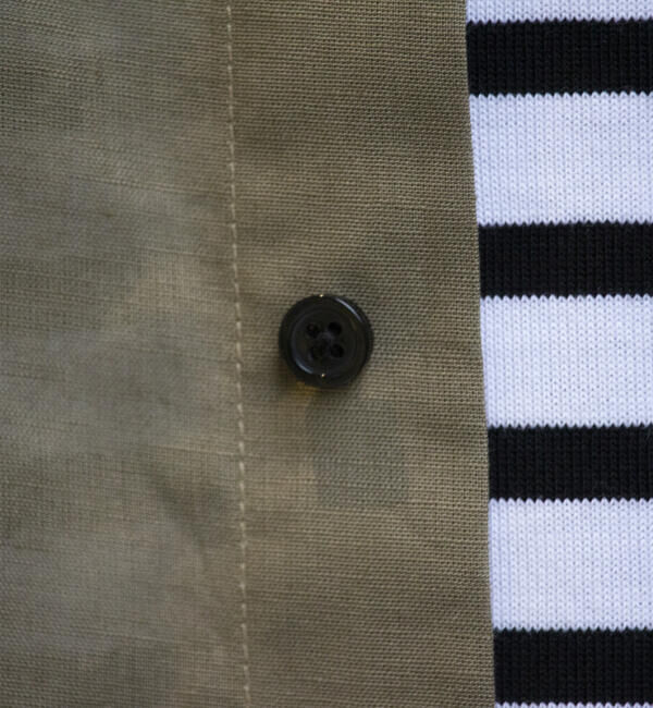 GLOSTER「【GLOSTER/グロスター】コットンリネン 半袖シャツ レギュラーカラー 綿麻」|シャツ・ブラウス|