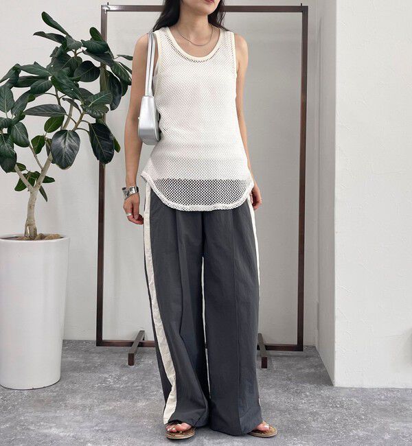 fredy emue「メッシュチュニックタンクトップ」|タンクトップ|