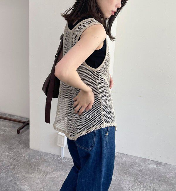 fredy emue「メッシュチュニックタンクトップ」|タンクトップ|