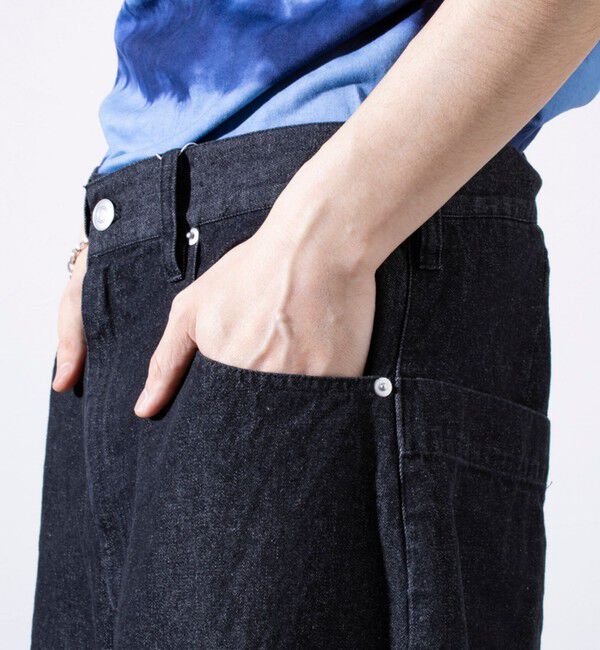 GLOSTER「【GLOSTER/グロスター】8オンスデニム ワイドショートパンツ ハーフパンツ」|その他|